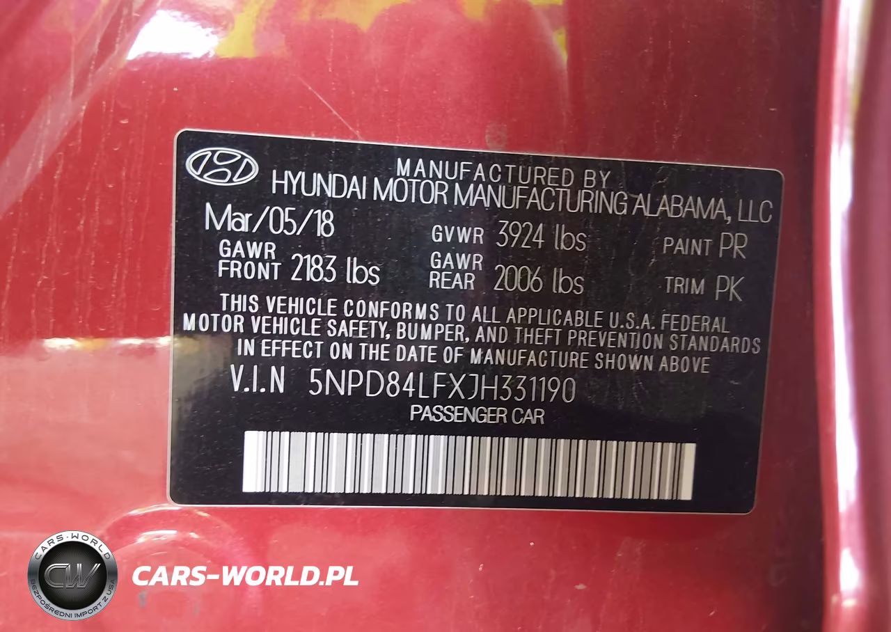 2018 Hyundai Elantra Sel VIN:5NPD84LFXJH331190 - 9