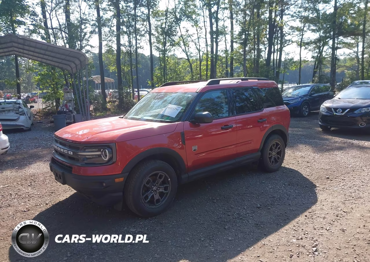 2022 Ford Bronco Sport Big Bend VIN:3FMCR9B69NRD24916 - 2