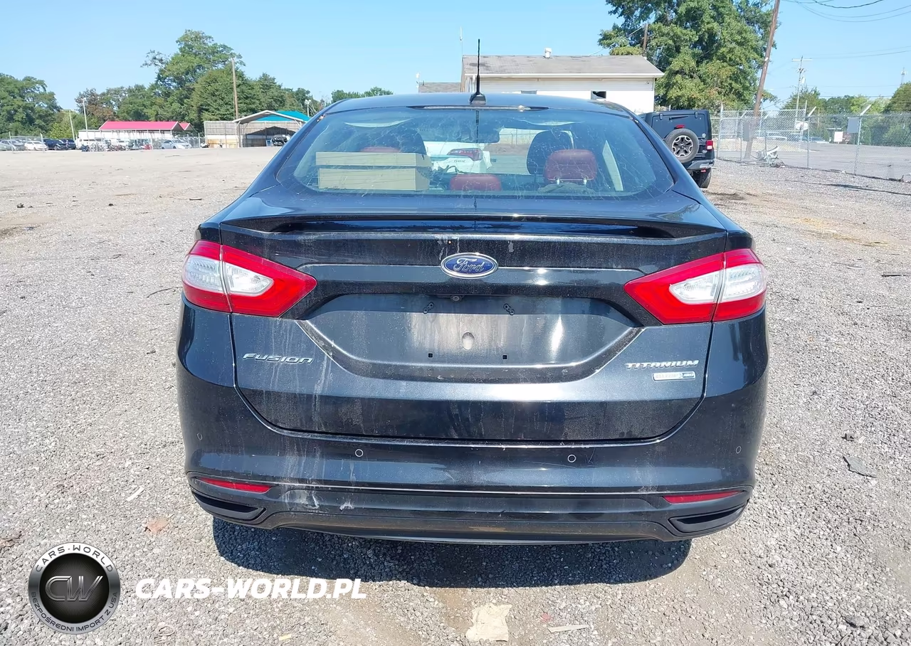 2014 Ford Fusion Titanium VIN:3FA6P0D91ER100054 - 17