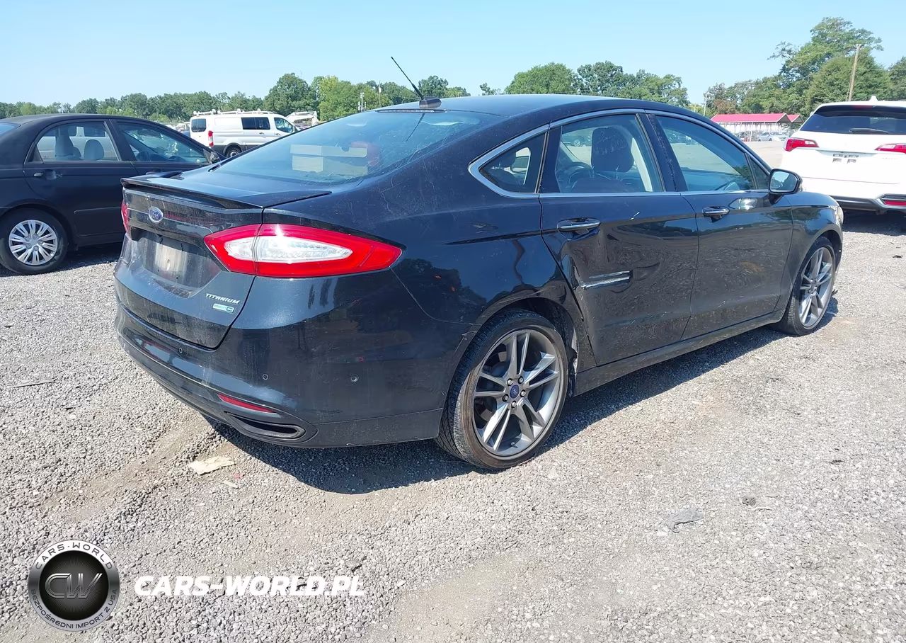 2014 Ford Fusion Titanium VIN:3FA6P0D91ER100054 - 4