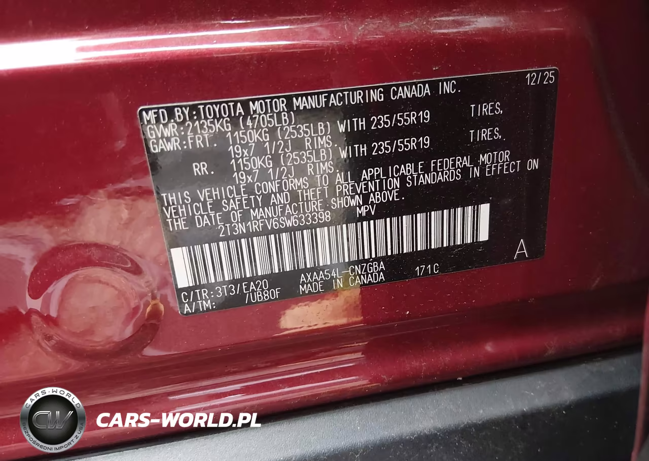 2025 Toyota Rav4 Limited VIN:2T3N1RFV6SW633398 - 9
