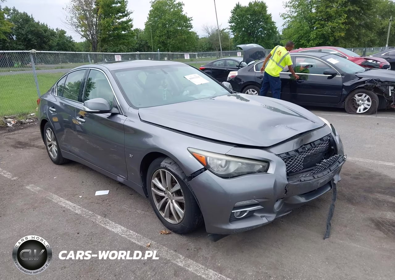 2014 Infiniti Q50 Premium VIN:JN1BV7AR3EM681581 - 1