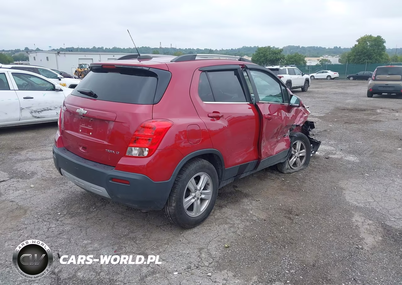 2015 Chevrolet Trax Lt VIN:KL7CJLSB7FB253045 - 4