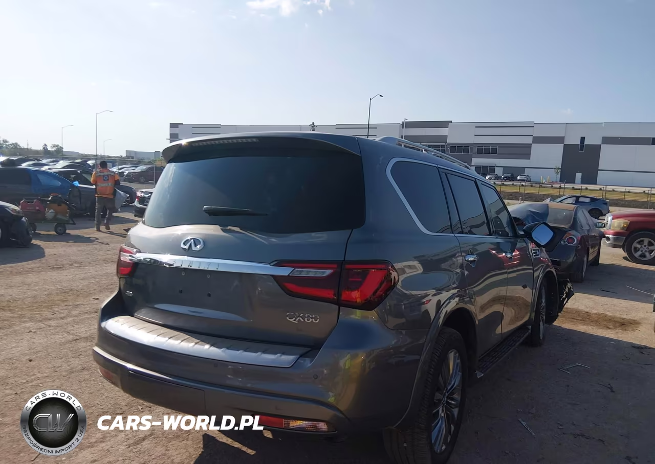 2021 Infiniti Qx80 Sensory Awd VIN:JN8AZ2BE4M9273866 - 4
