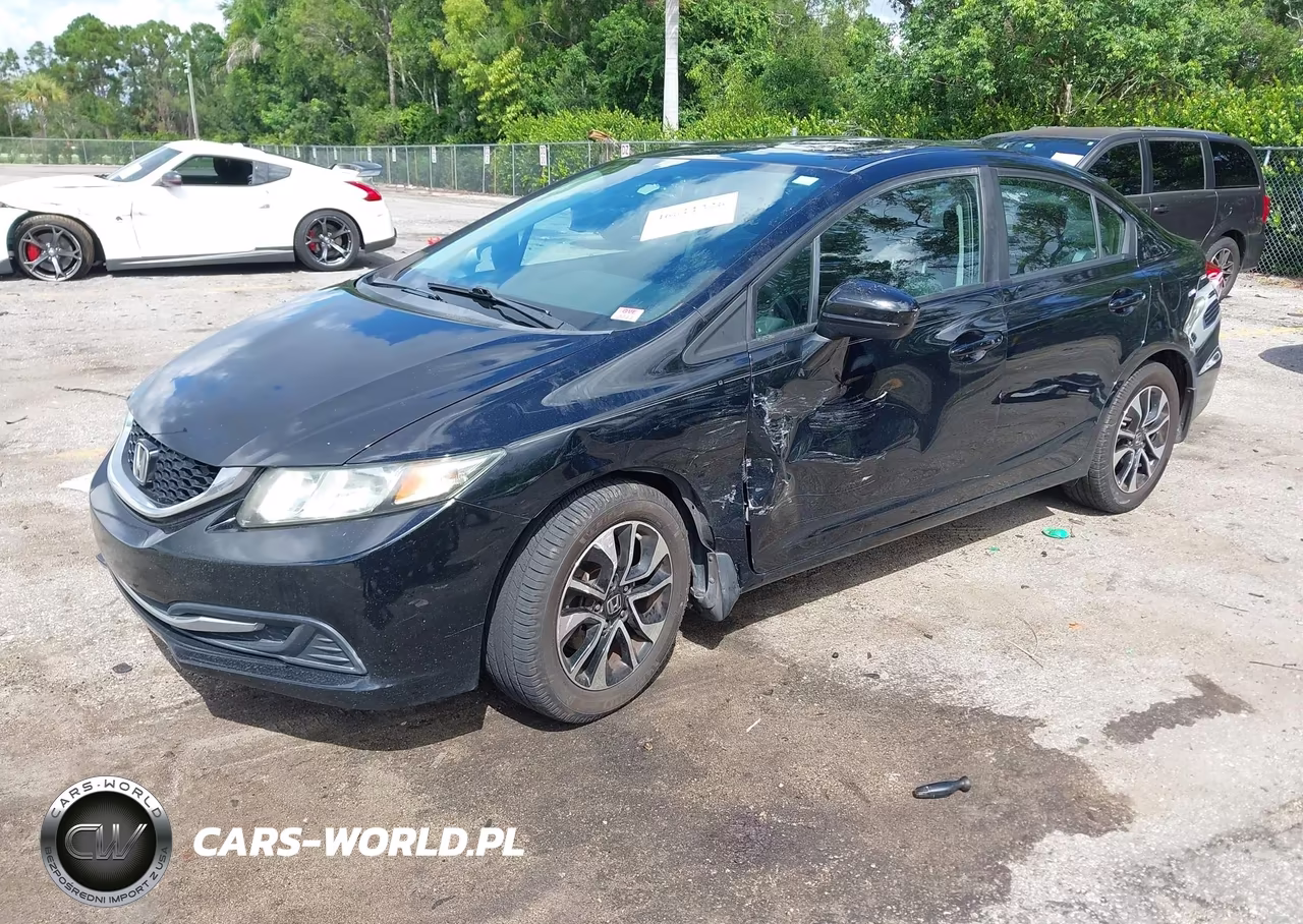 2014 Honda Civic Ex VIN:19XFB2F85EE036309 - 2