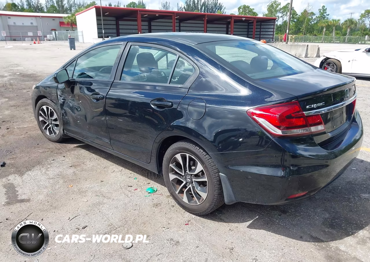 2014 Honda Civic Ex VIN:19XFB2F85EE036309 - 3