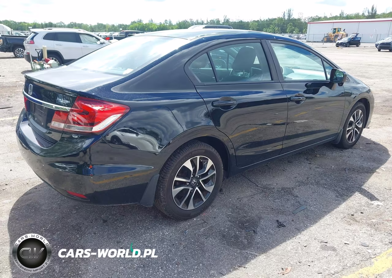 2014 Honda Civic Ex VIN:19XFB2F85EE036309 - 4