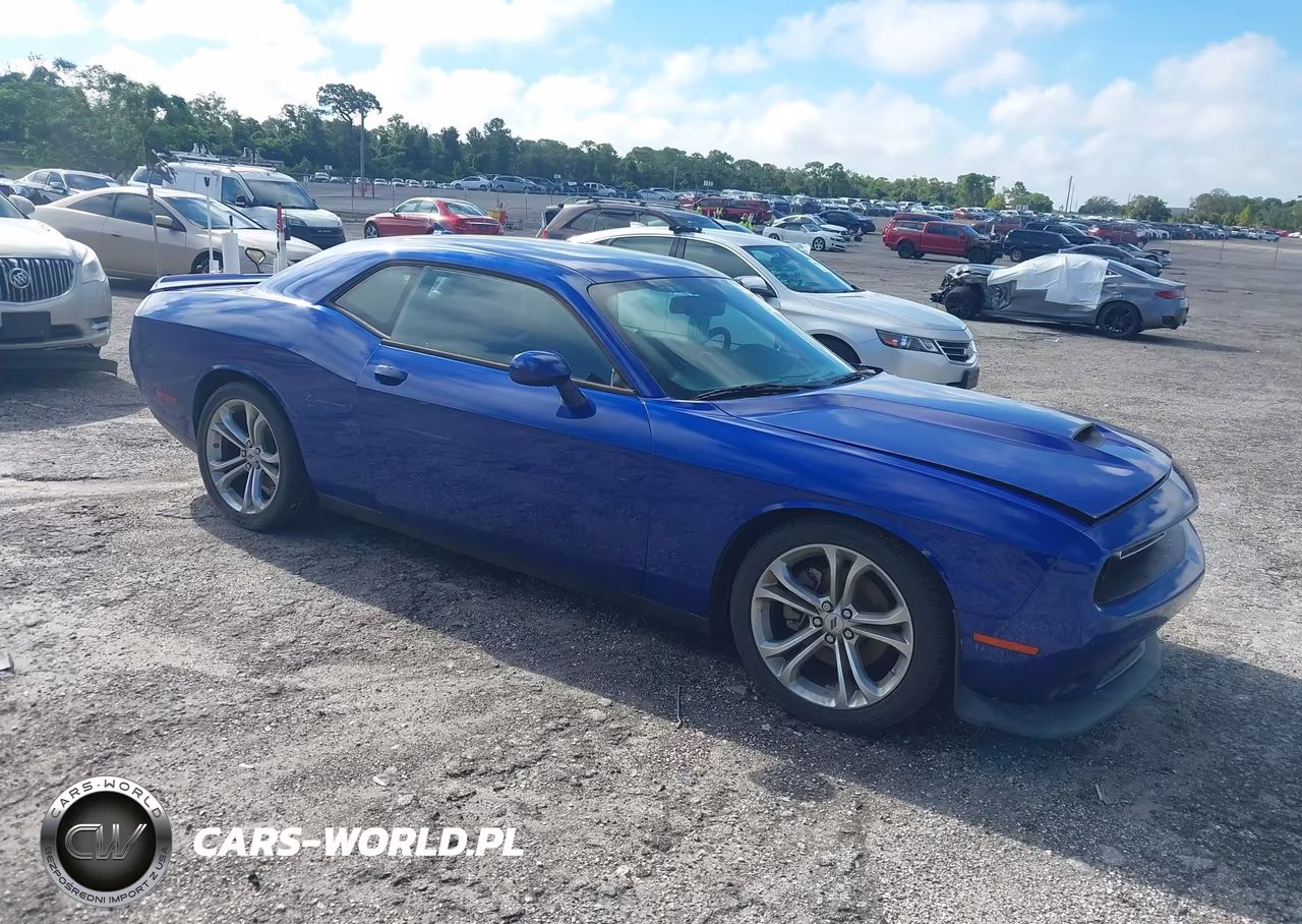 2022 Dodge Challenger Gt VIN:2C3CDZJG8NH218597 - 1