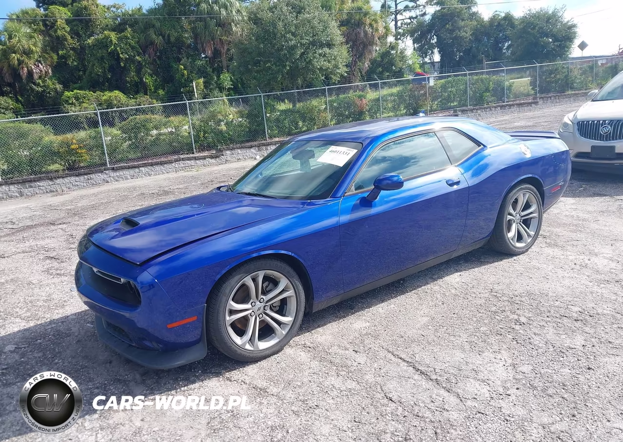 2022 Dodge Challenger Gt VIN:2C3CDZJG8NH218597 - 2