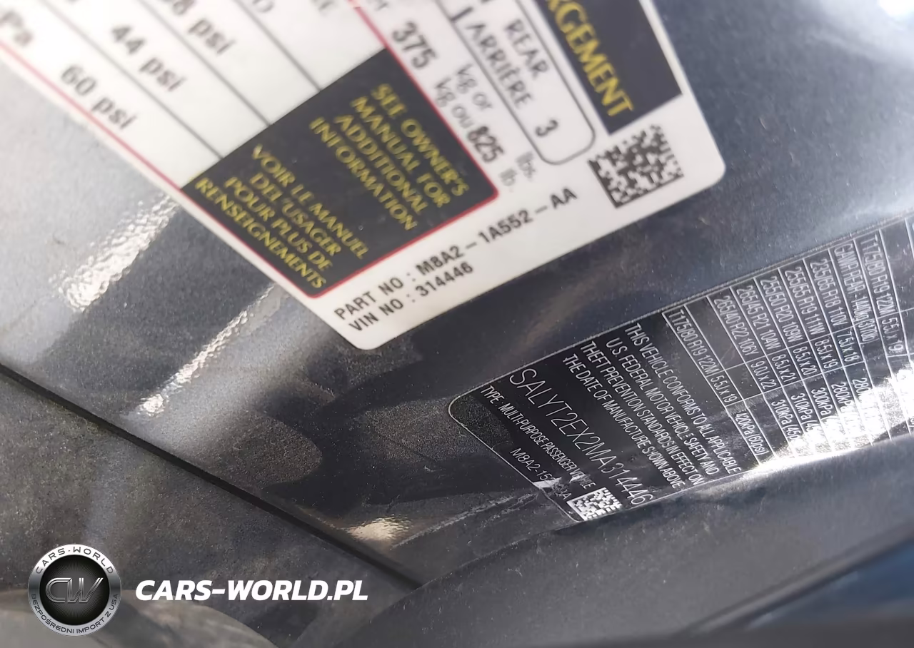 2021 Land Rover Range Rover Velar P250 R-Dynamic S VIN:SALYT2EX2MA314446 - 9