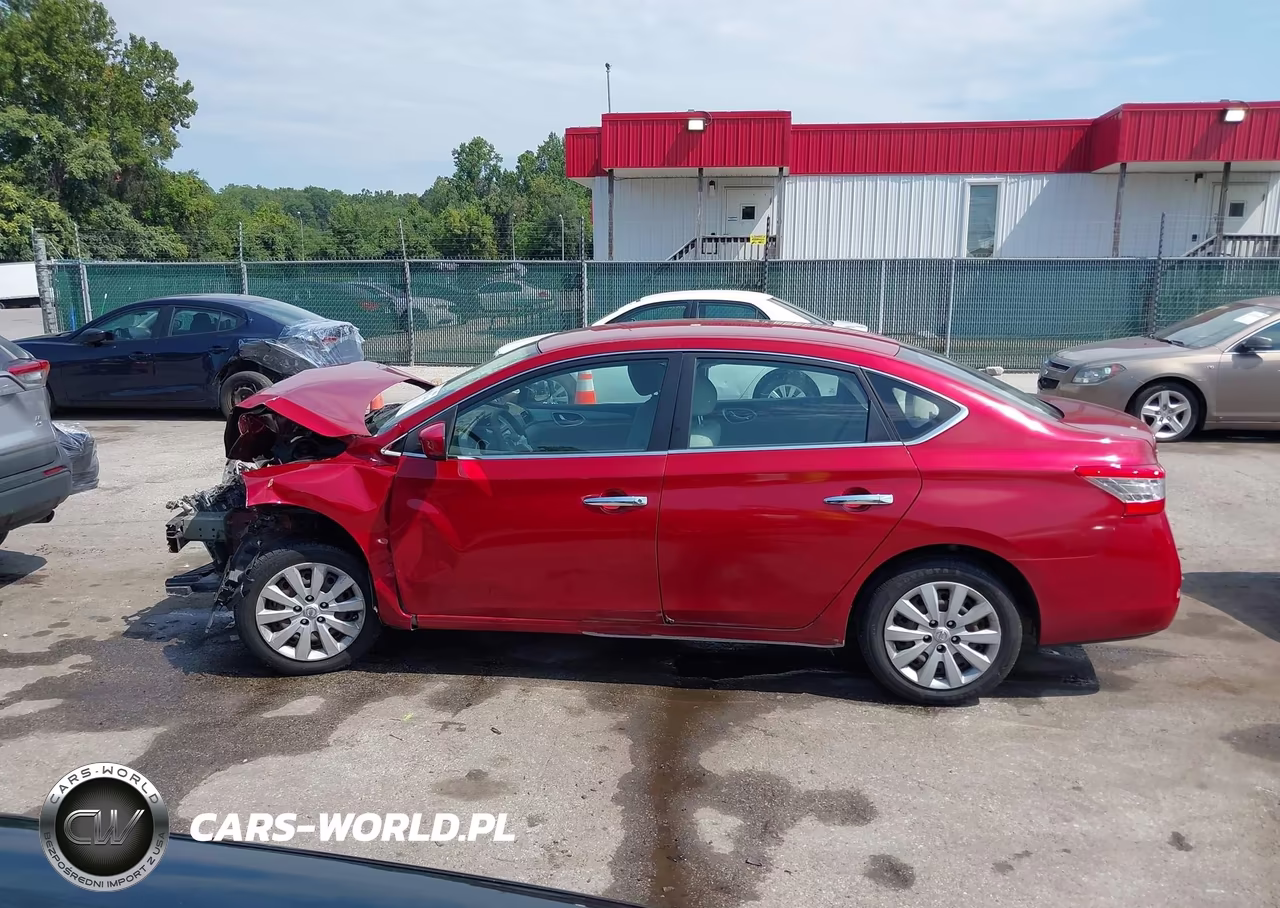 2014 Nissan Sentra S VIN:3N1AB7AP7EY335002 - 15