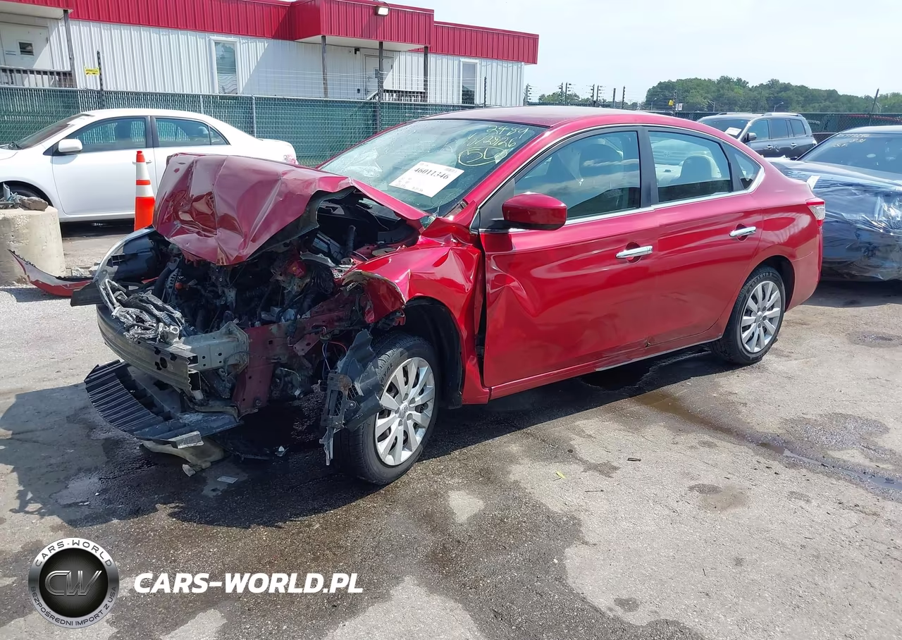 2014 Nissan Sentra S VIN:3N1AB7AP7EY335002 - 2