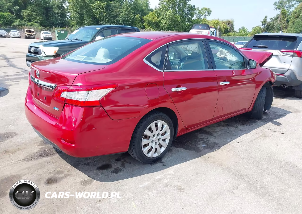 2014 Nissan Sentra S VIN:3N1AB7AP7EY335002 - 4