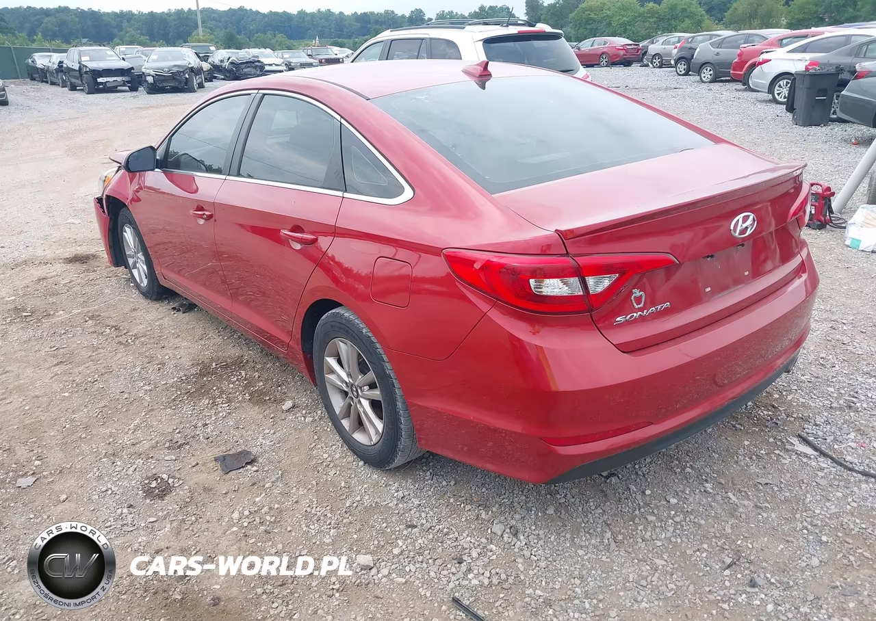 2017 Hyundai Sonata Se VIN:5NPE24AF3HH547434 - 3