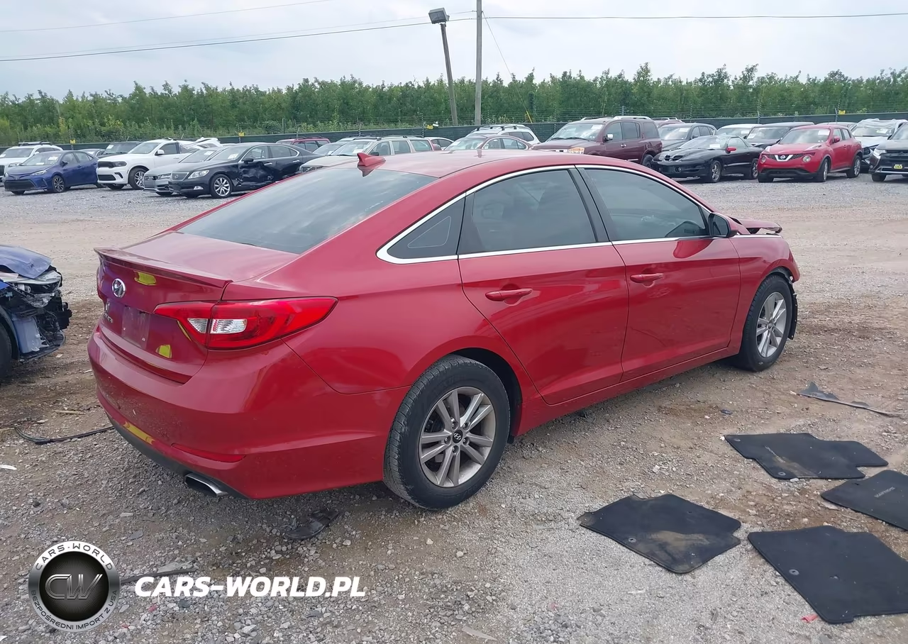 2017 Hyundai Sonata Se VIN:5NPE24AF3HH547434 - 4