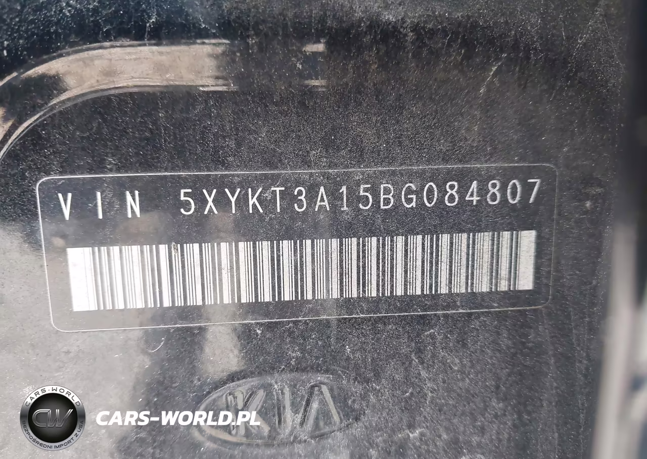 2011 Kia Sorento Lx VIN:5XYKT3A15BG084807 - 9