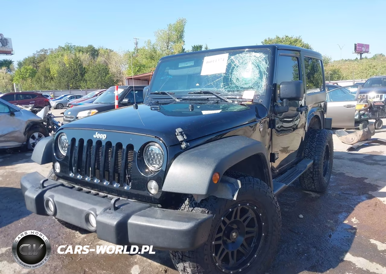 2017 Jeep Wrangler Sport 4X4 VIN:1C4AJWAGXHL586684 - 2