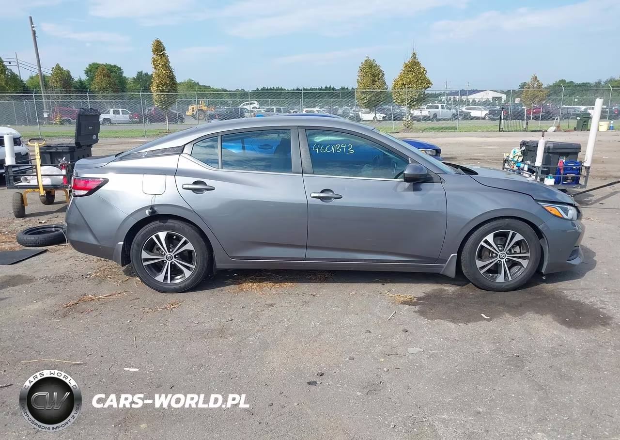 2021 Nissan Sentra Sv Xtronic Cvt VIN:3N1AB8CV3MY267636 - 14