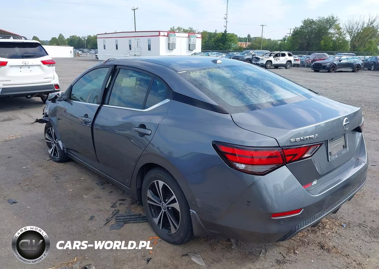 2021 Nissan Sentra Sv Xtronic Cvt VIN:3N1AB8CV3MY267636 - 3