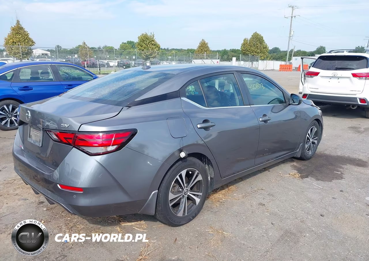 2021 Nissan Sentra Sv Xtronic Cvt VIN:3N1AB8CV3MY267636 - 4