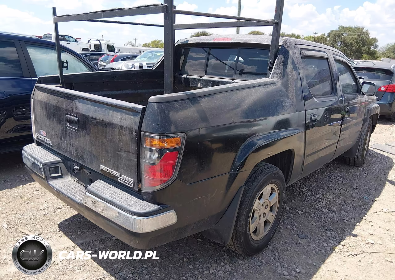 2008 Honda Ridgeline Rtl VIN:2HJYK16558H506075 - 4