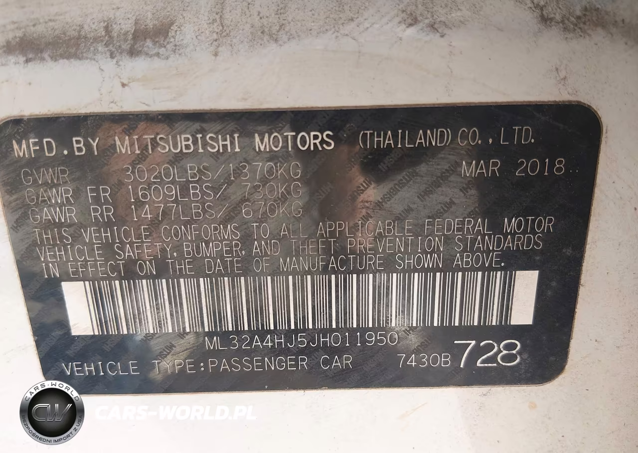 2018 Mitsubishi Mirage Se VIN:ML32A4HJ5JH011950 - 9