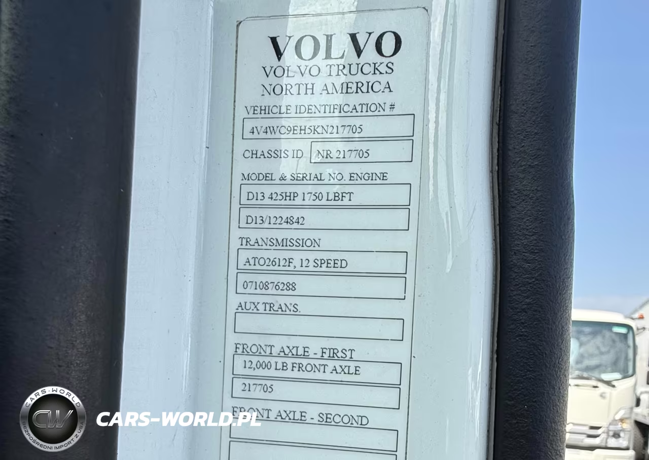 2019 Volvo Vnr VIN:4V4WC9EH5KN217705 - 11