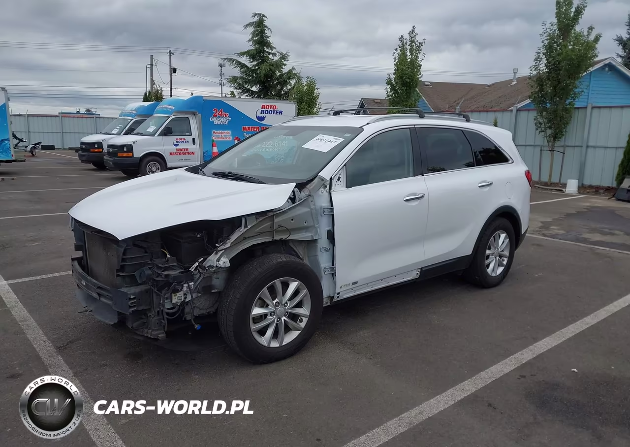 2016 Kia Sorento 3.3L Lx VIN:5XYPGDA54GG032885 - 2
