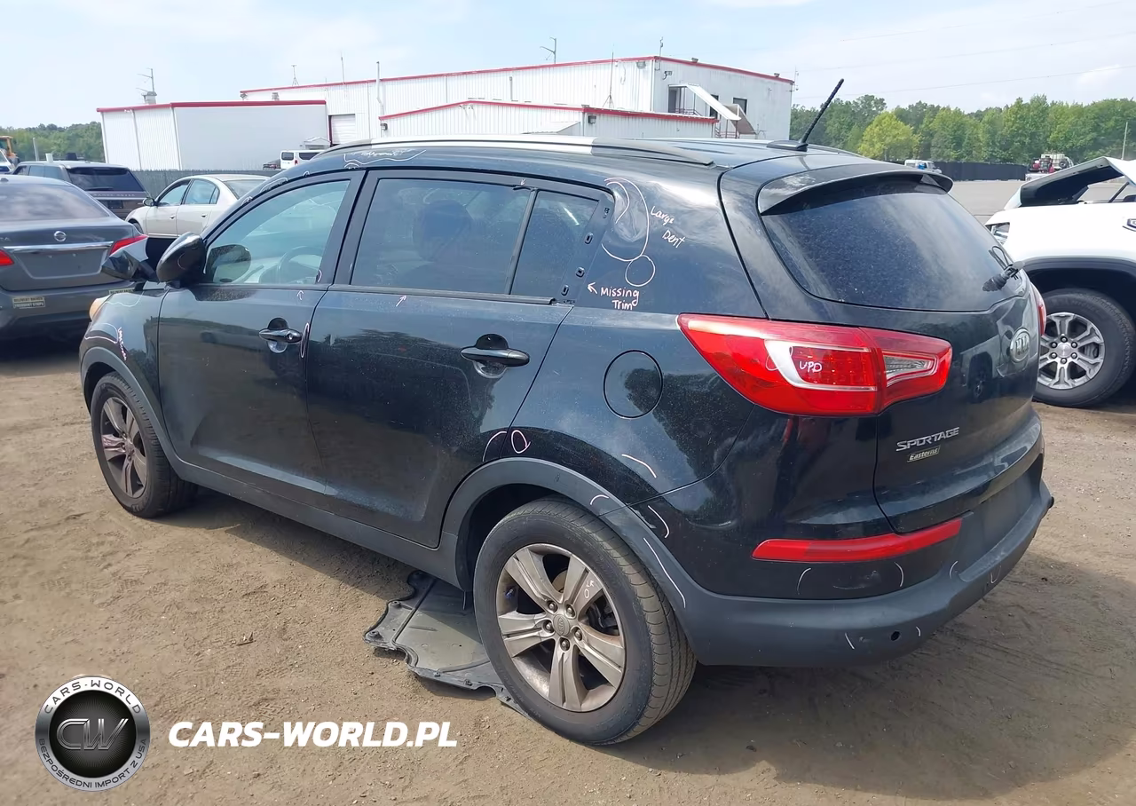 2011 Kia Sportage Lx VIN:KNDPB3A27B7025658 - 13