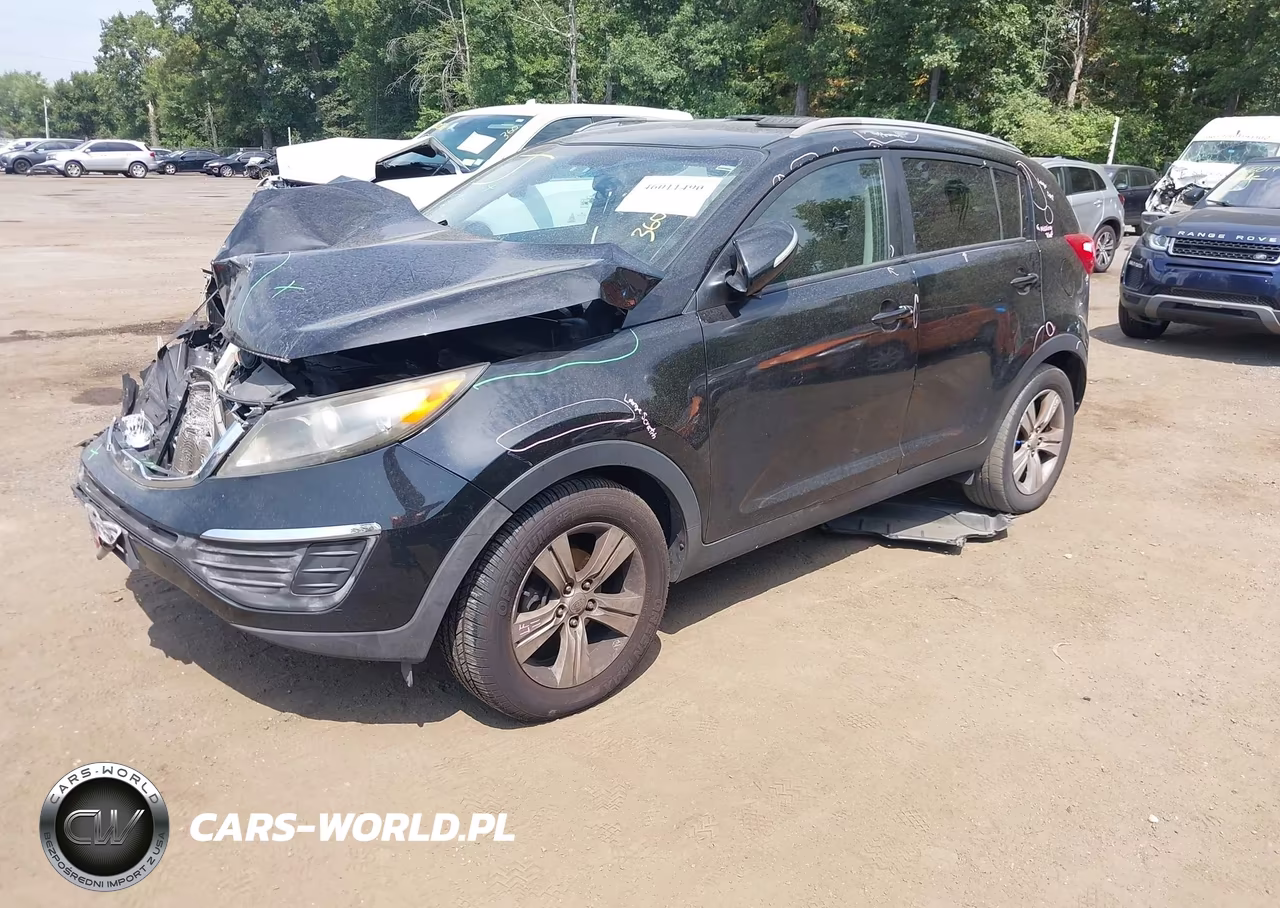 2011 Kia Sportage Lx VIN:KNDPB3A27B7025658 - 2