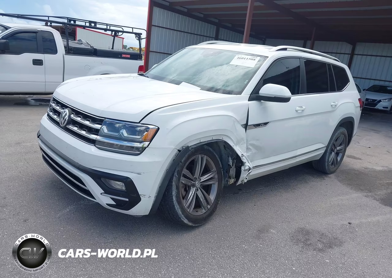 2019 Volkswagen Atlas 3.6L V6 Se W-Technology R-Line VIN:1V2YR2CA1KC558982 - 2