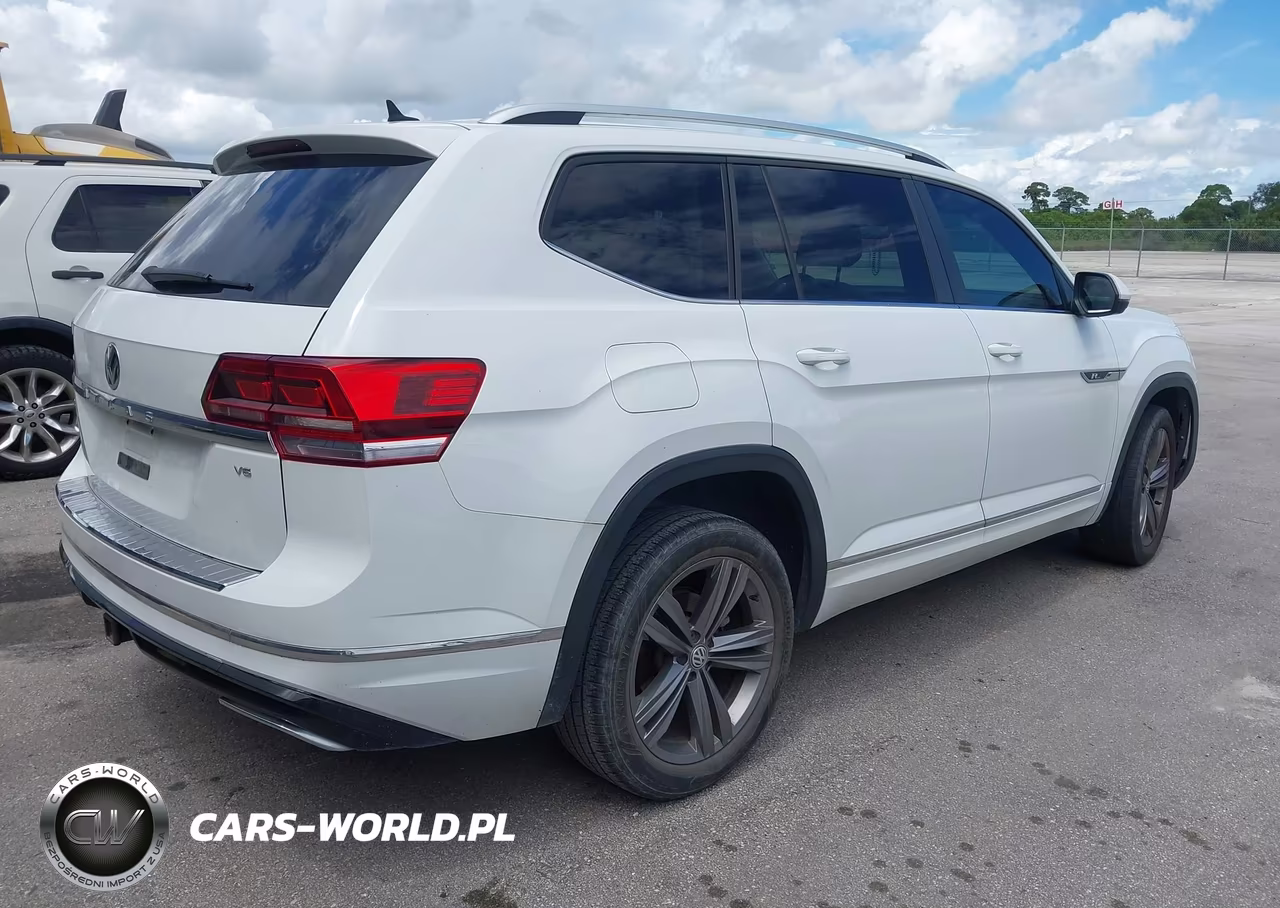 2019 Volkswagen Atlas 3.6L V6 Se W-Technology R-Line VIN:1V2YR2CA1KC558982 - 4