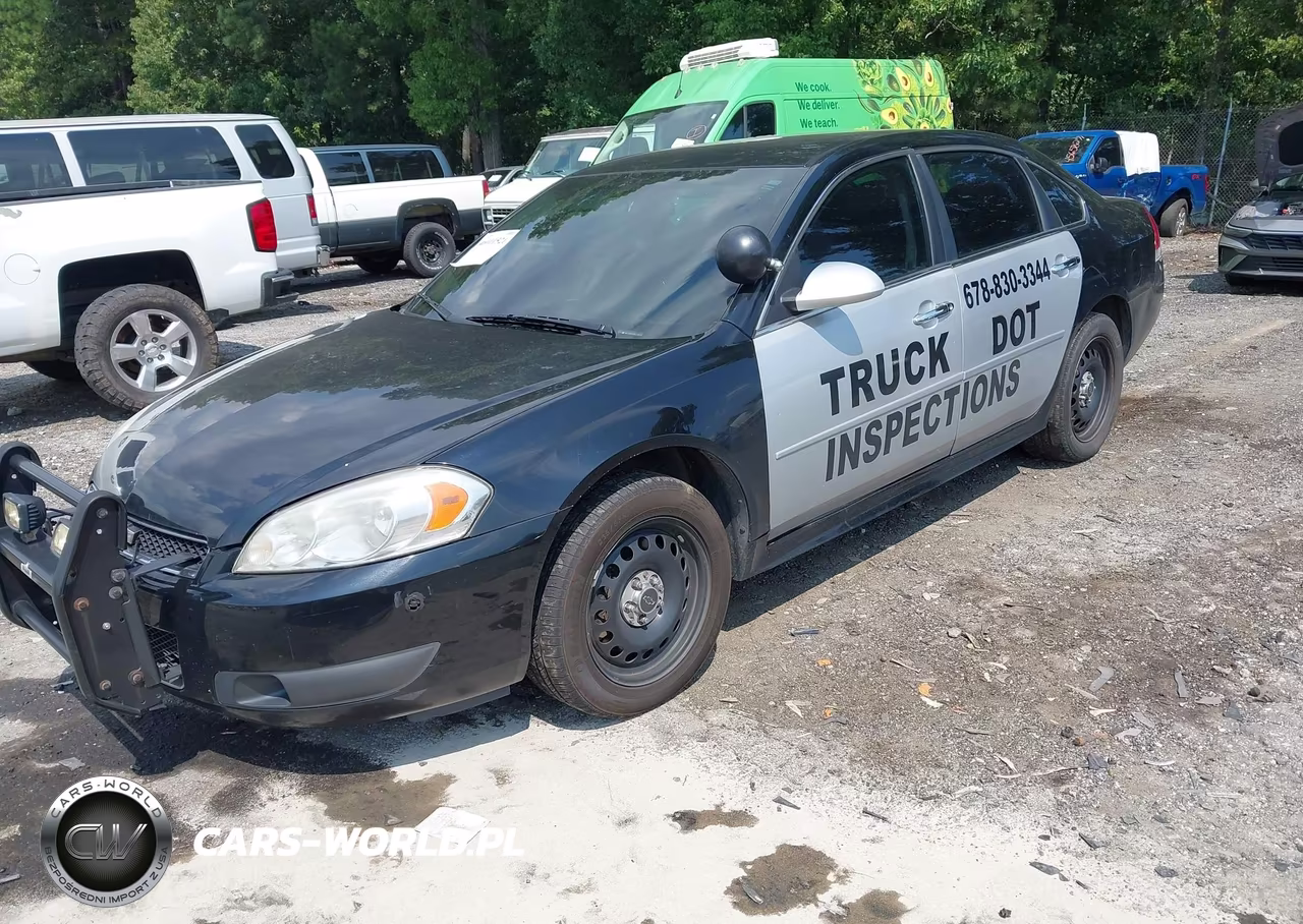 2012 Chevrolet Impala Police VIN:2G1WD5E3XC1155171 - 2
