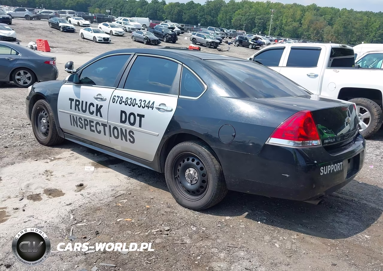 2012 Chevrolet Impala Police VIN:2G1WD5E3XC1155171 - 3