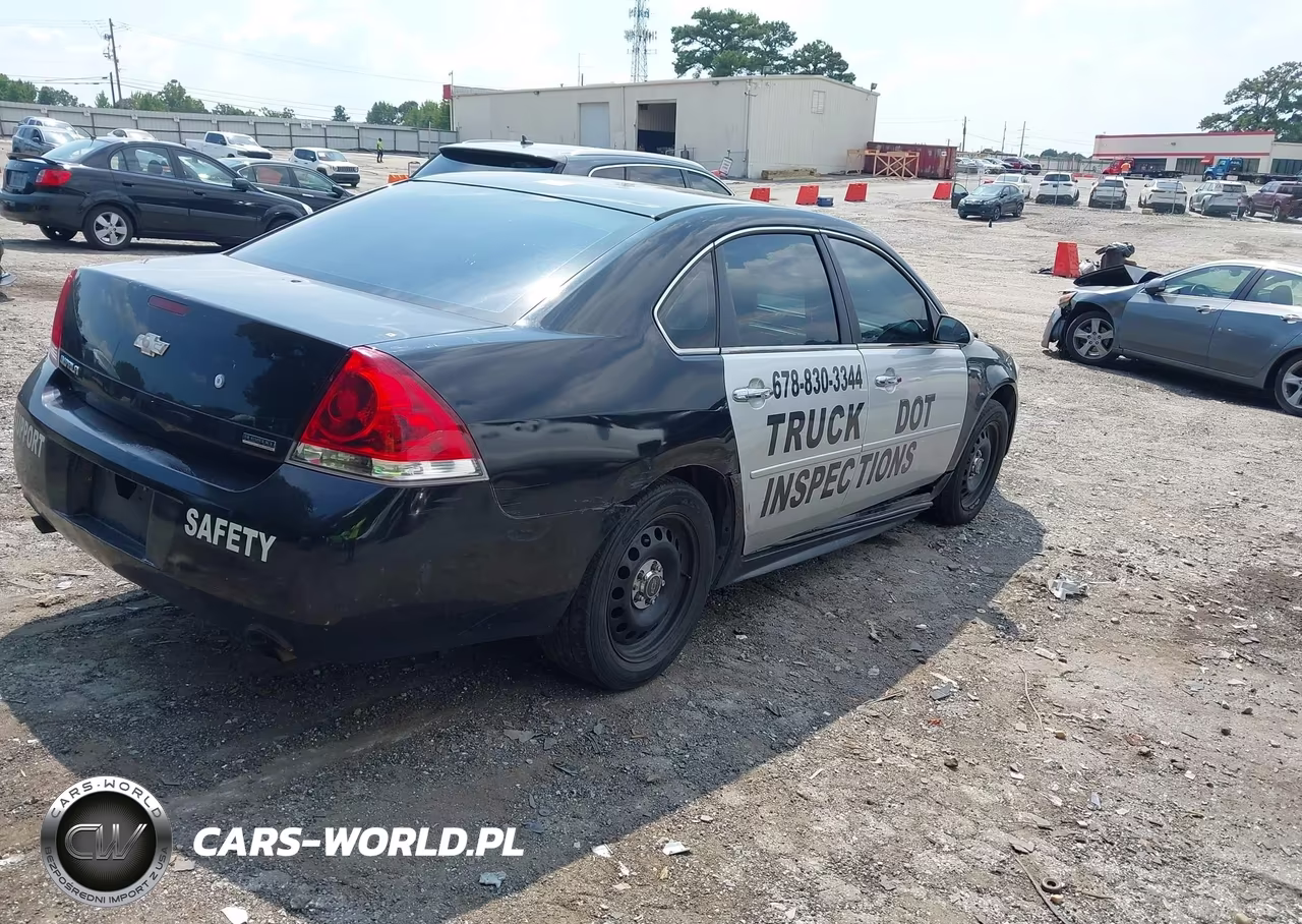 2012 Chevrolet Impala Police VIN:2G1WD5E3XC1155171 - 4