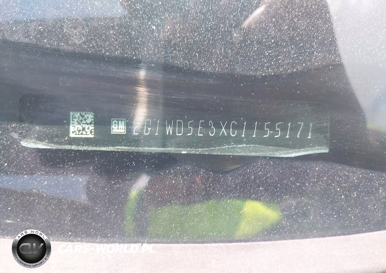 2012 Chevrolet Impala Police VIN:2G1WD5E3XC1155171 - 9