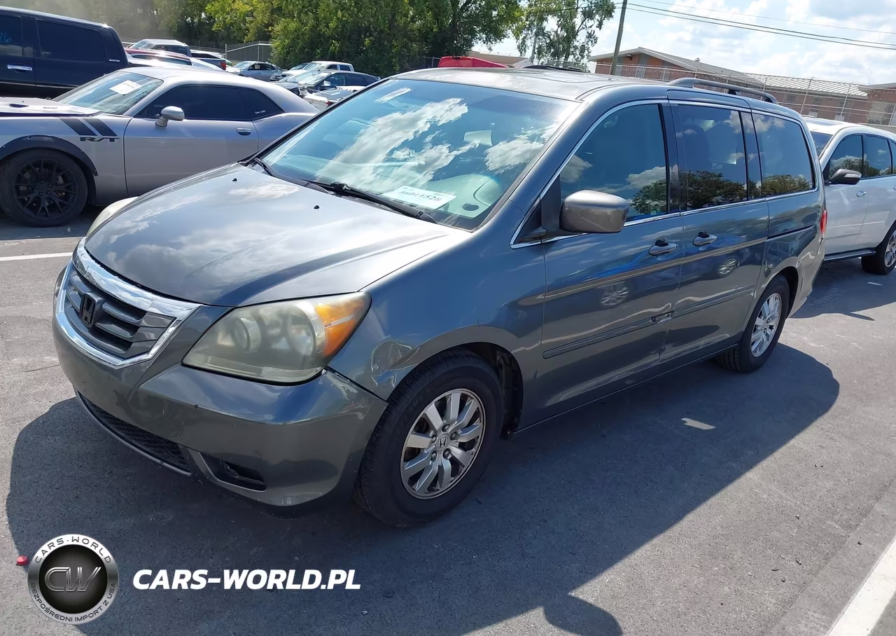 2010 Honda Odyssey Ex-L VIN:5FNRL3H72AB112707 - 2