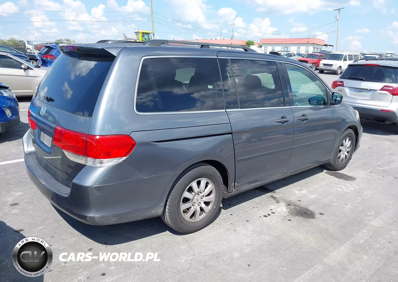 2010 Honda Odyssey Ex-L VIN:5FNRL3H72AB112707 - 4