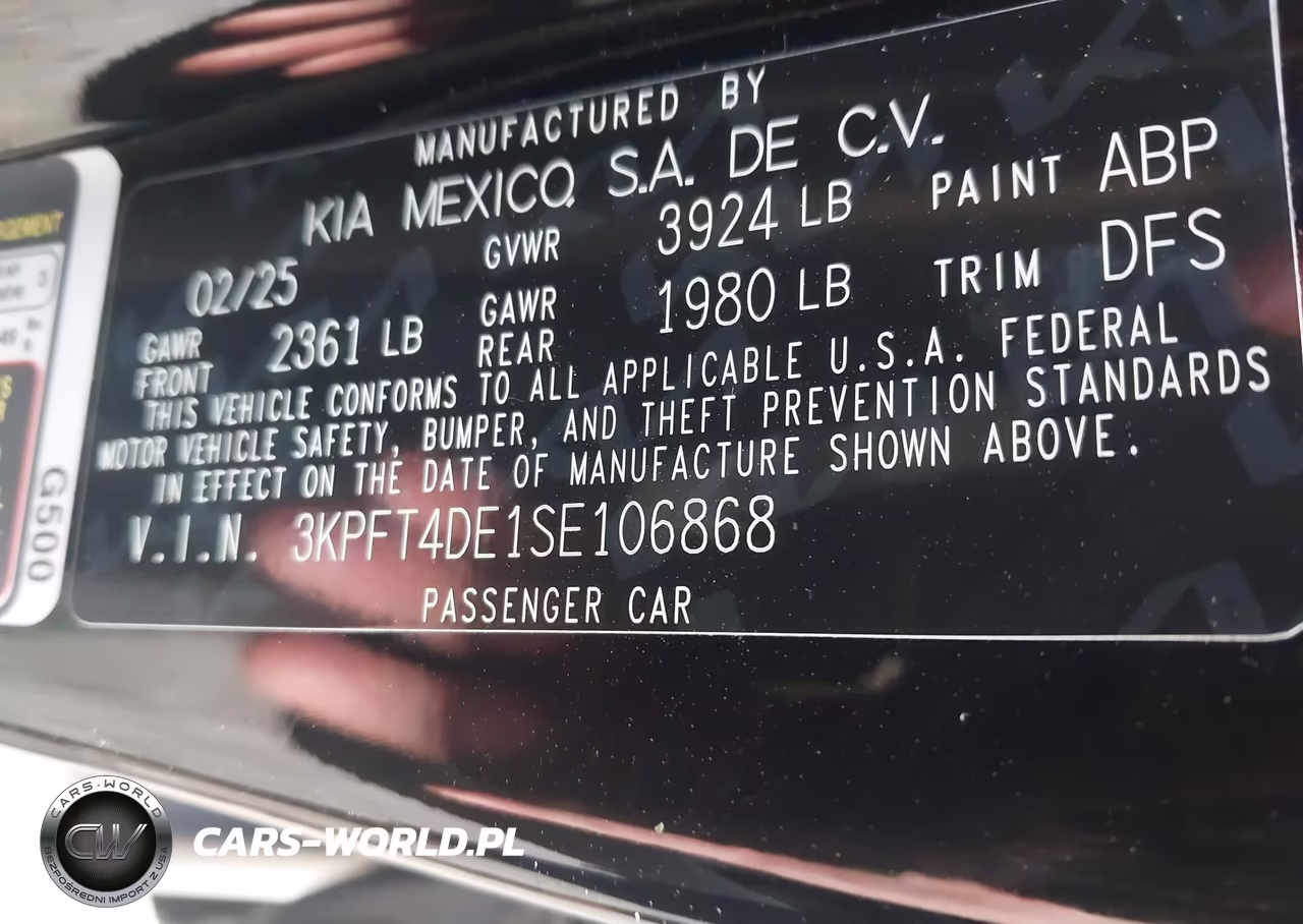 2025 Kia K4 Lxs VIN:3KPFT4DE1SE106868 - 9
