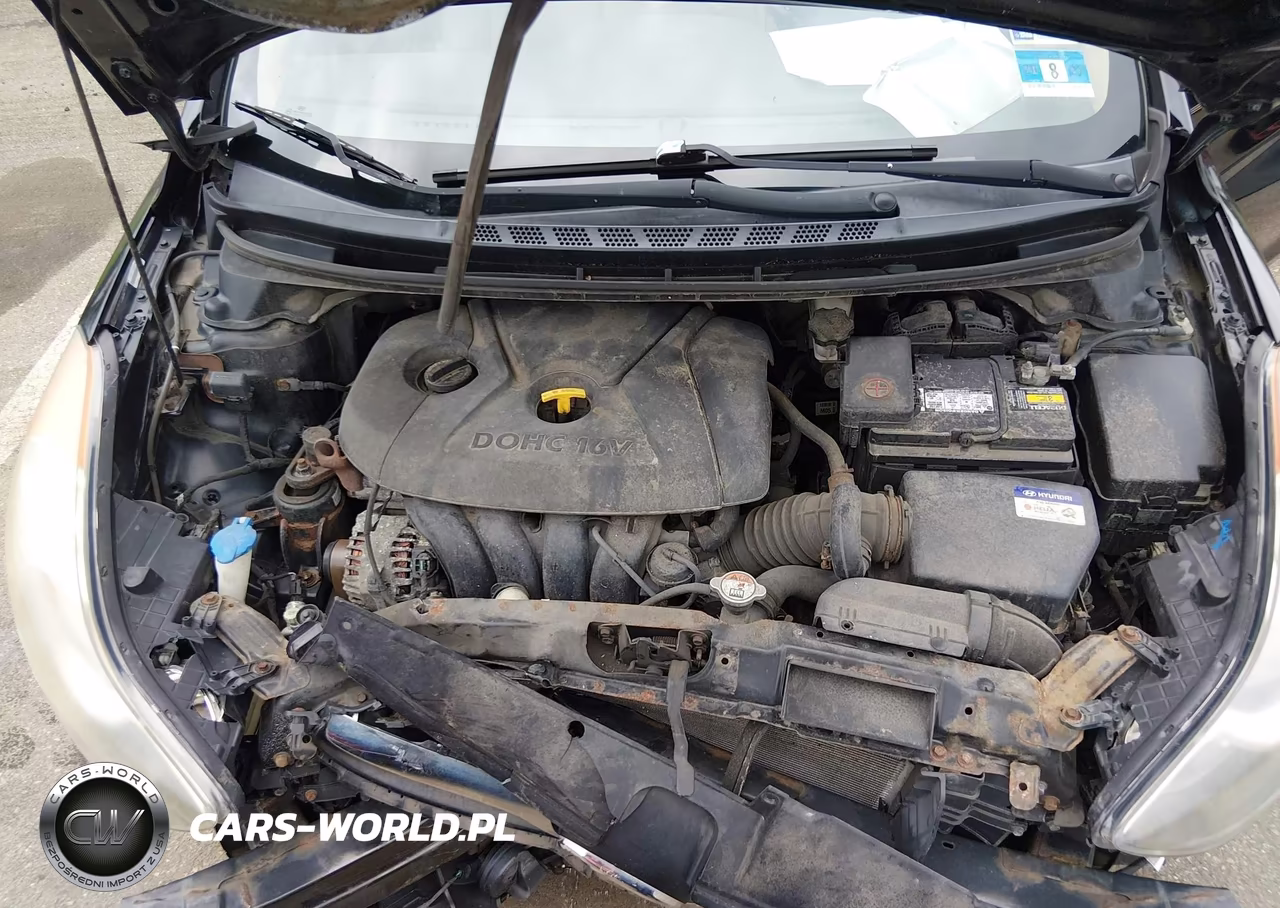 2013 Hyundai Elantra Gls VIN:KMHDH4AEXDU597678 - 10