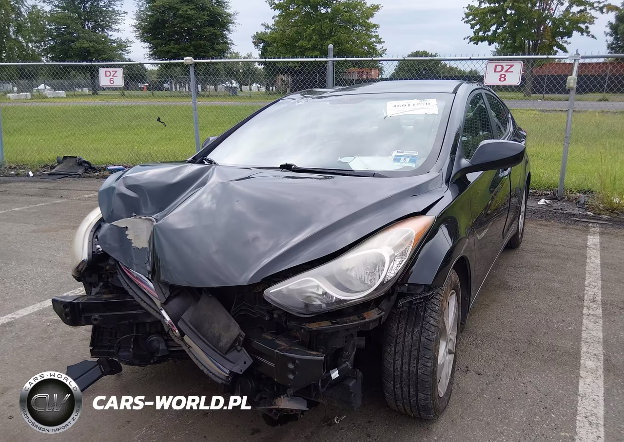 2013 Hyundai Elantra Gls VIN:KMHDH4AEXDU597678 - 2