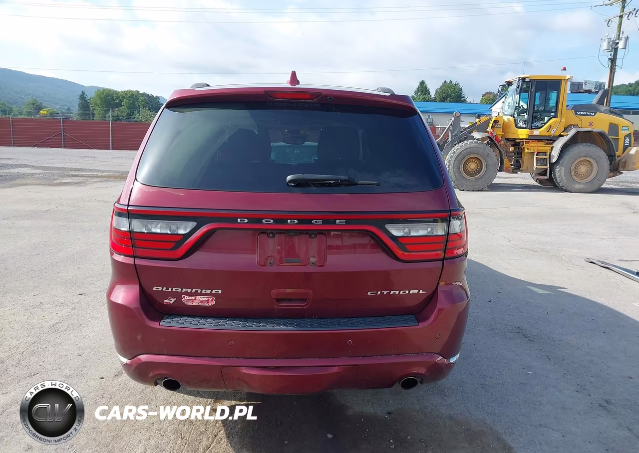 2018 Dodge Durango Citadel Awd VIN:1C4SDJET6JC369144 - 17