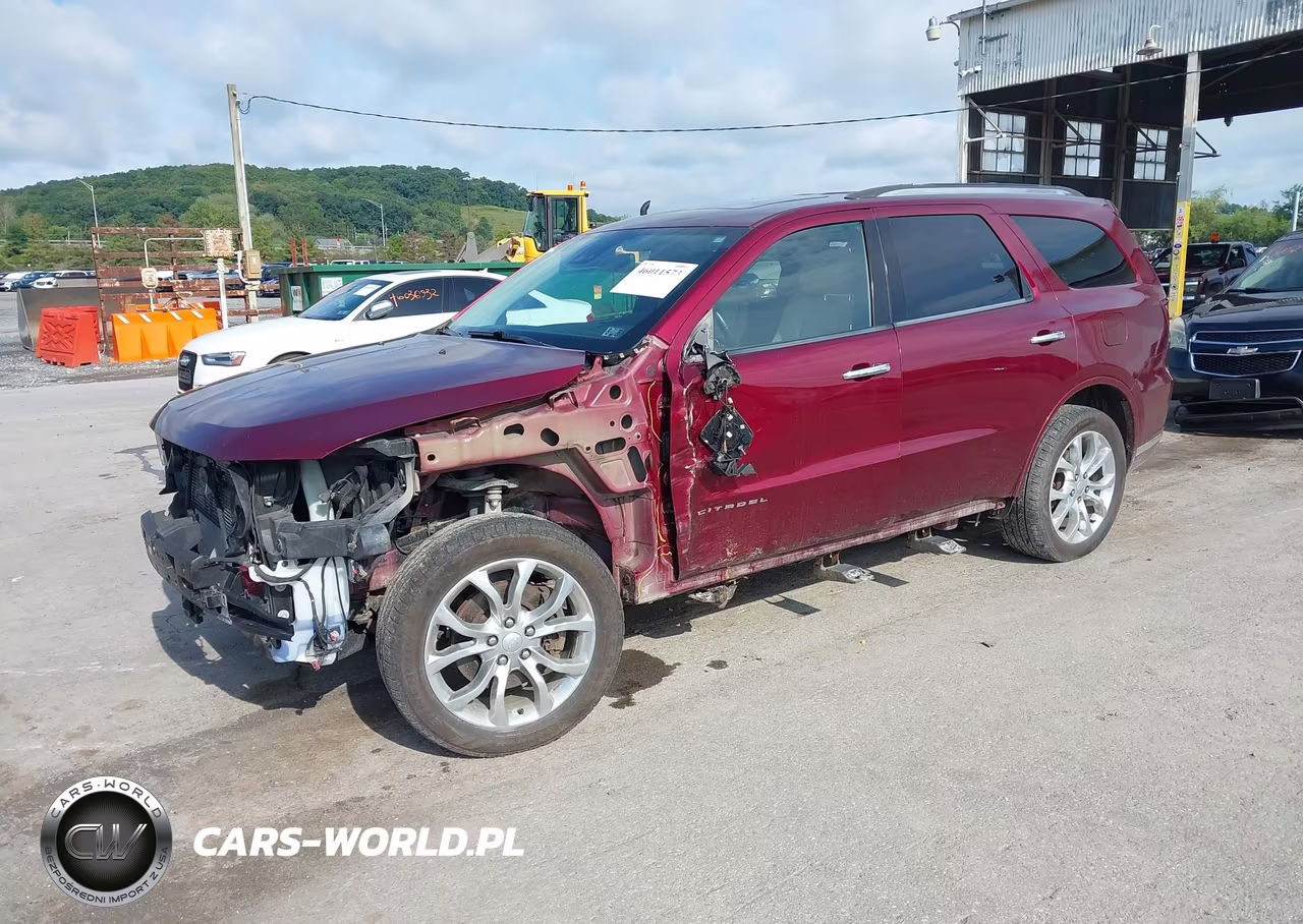 2018 Dodge Durango Citadel Awd VIN:1C4SDJET6JC369144 - 2