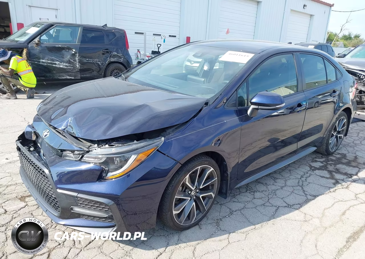 2021 Toyota Corolla Se VIN:JTDS4MCE5MJ070704 - 2