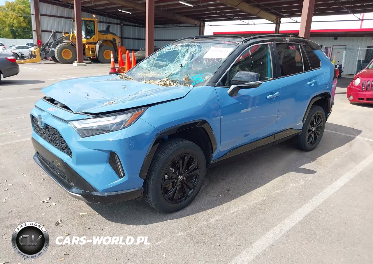 2022 Toyota Rav4 Hybrid Xse VIN:2T3E6RFV8NW035870 - 2