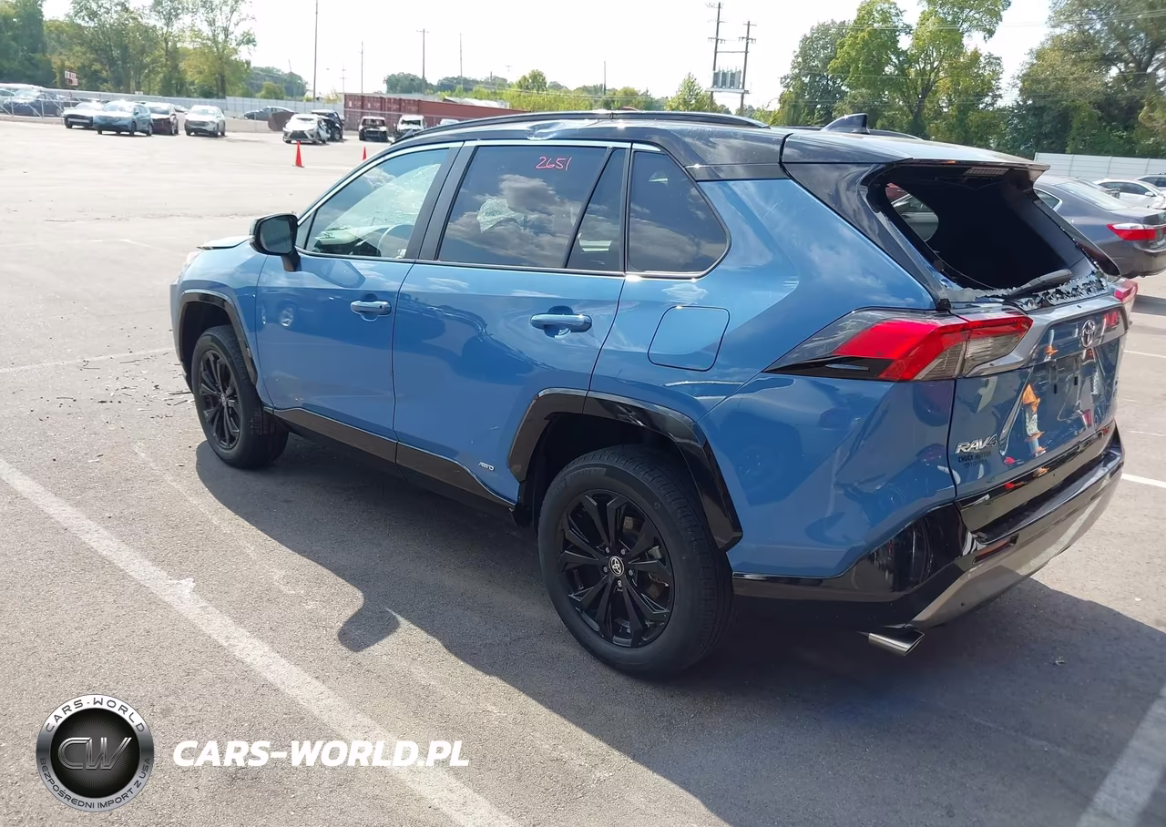 2022 Toyota Rav4 Hybrid Xse VIN:2T3E6RFV8NW035870 - 3