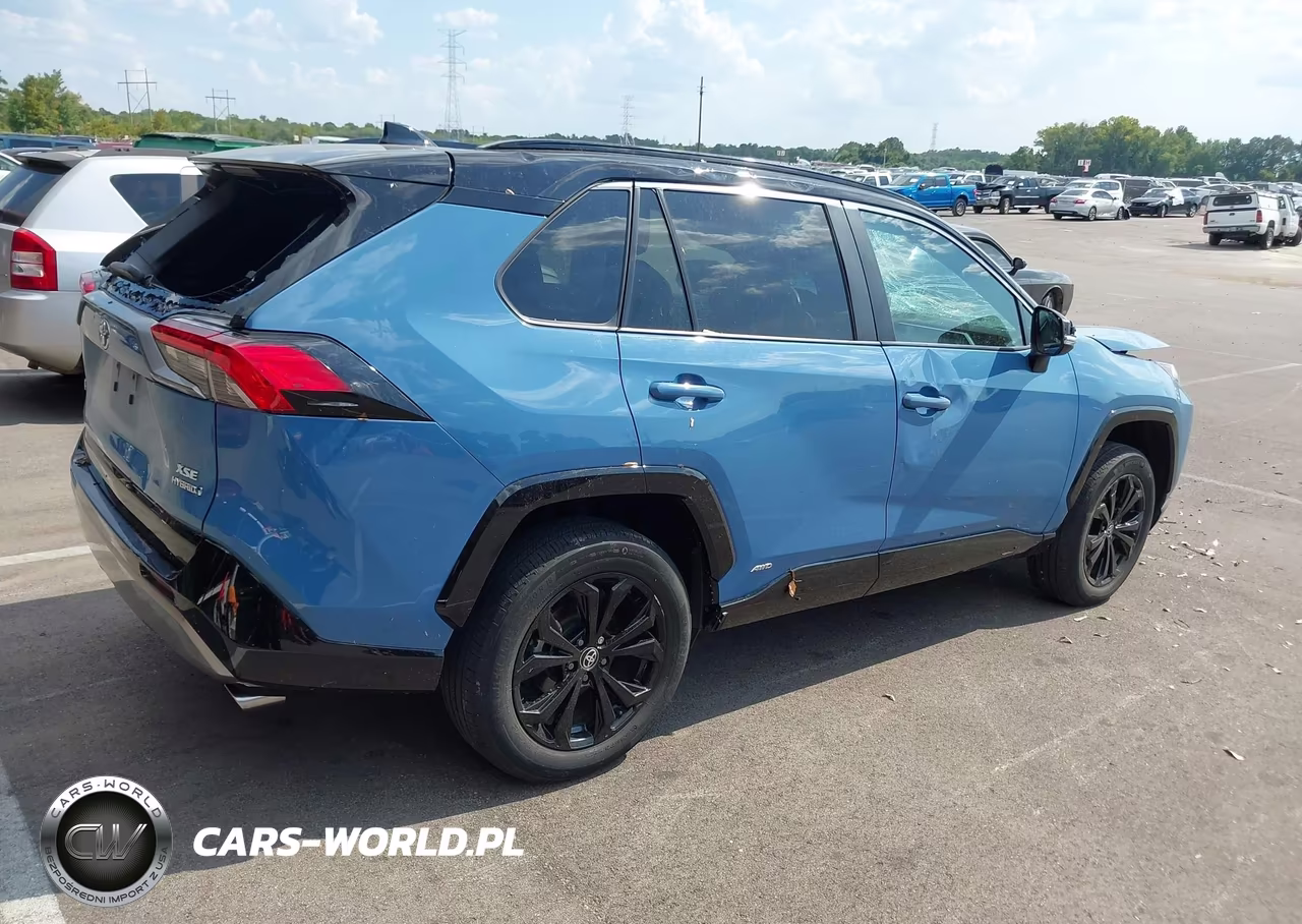 2022 Toyota Rav4 Hybrid Xse VIN:2T3E6RFV8NW035870 - 4