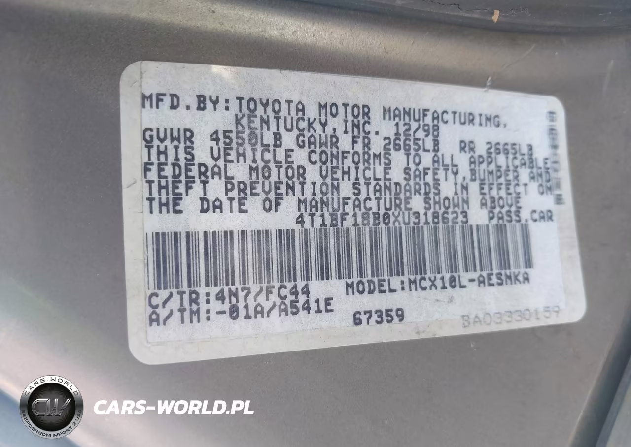 1999 Toyota Avalon Xl VIN:4T1BF18B0XU318623 - 9