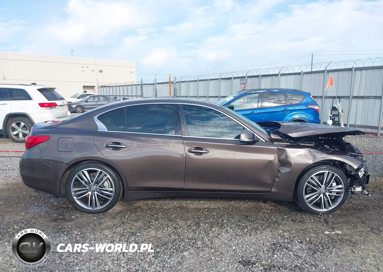 2015 Infiniti Q50 Premium-Sport VIN:JN1BV7AP9FM343084 - 13