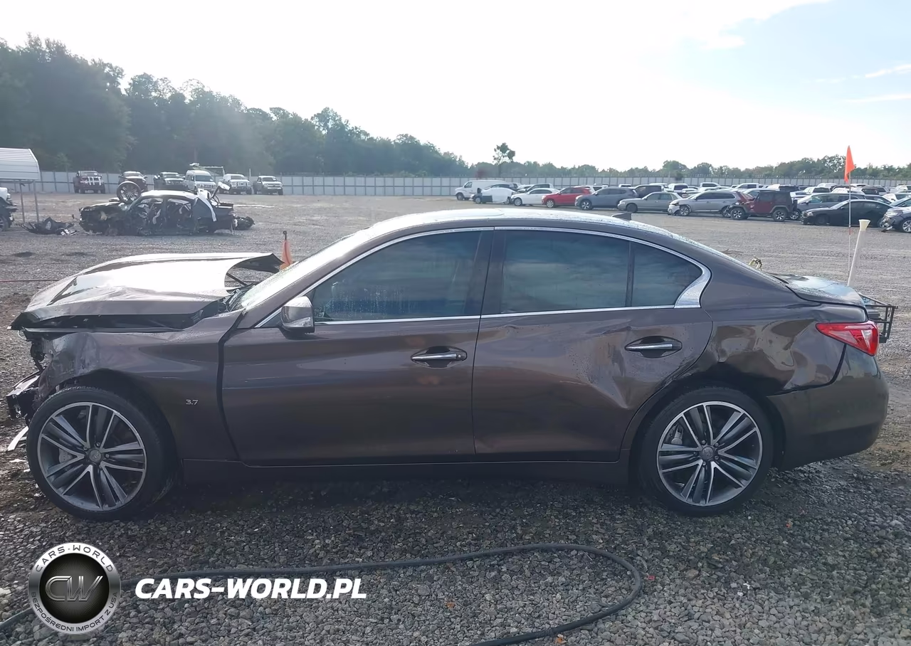 2015 Infiniti Q50 Premium-Sport VIN:JN1BV7AP9FM343084 - 14